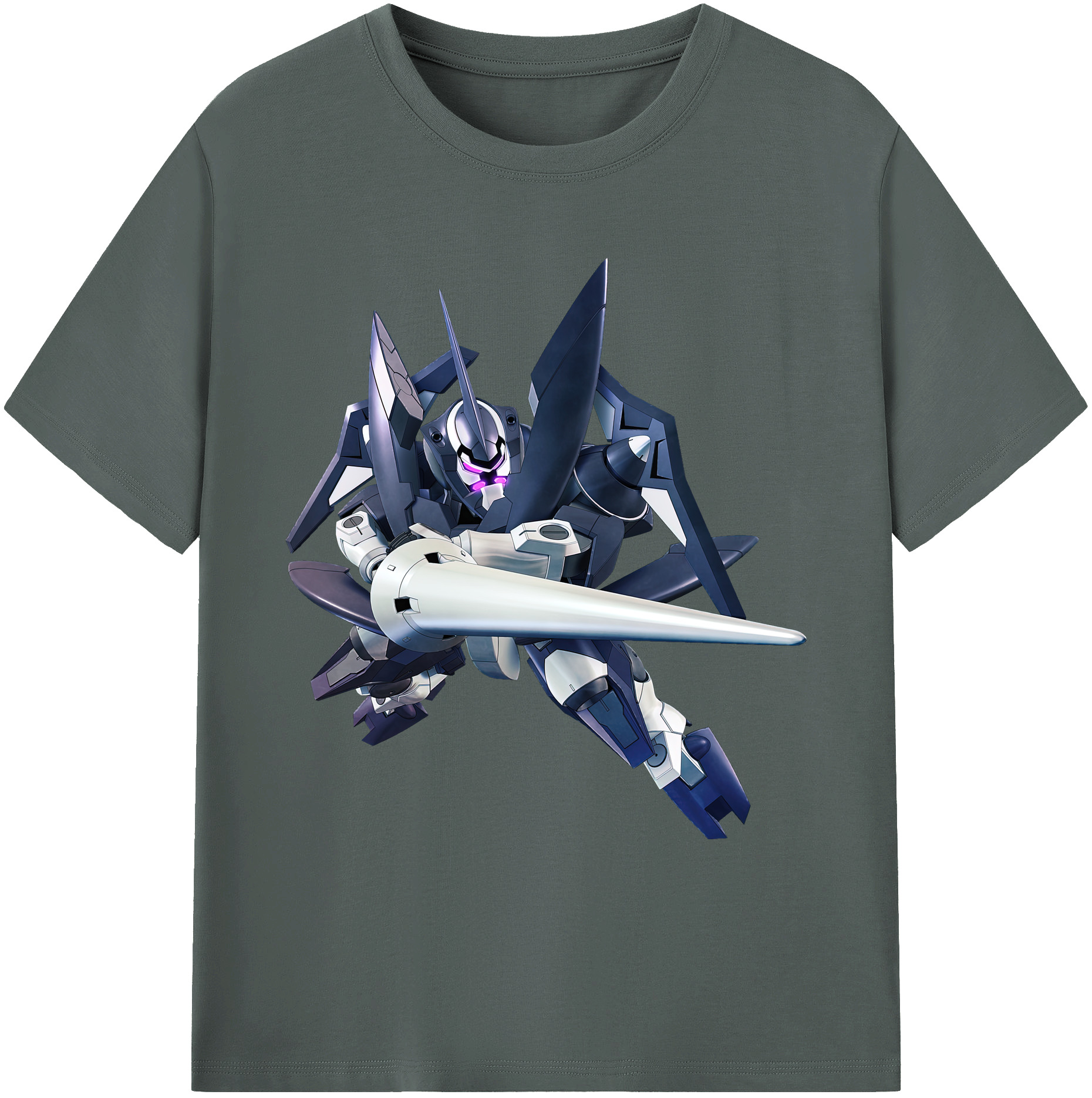 （画像用） 機動戦士ガンダム Mobile Suit Gundam 綿100％ メンズ半袖Tシャツ｜肌触りやわらか＆通気性